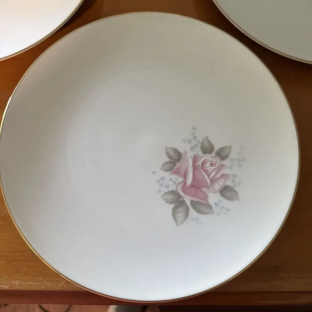 Vintage Noritake Roseville 6238 Dinner Plates 10 5/8